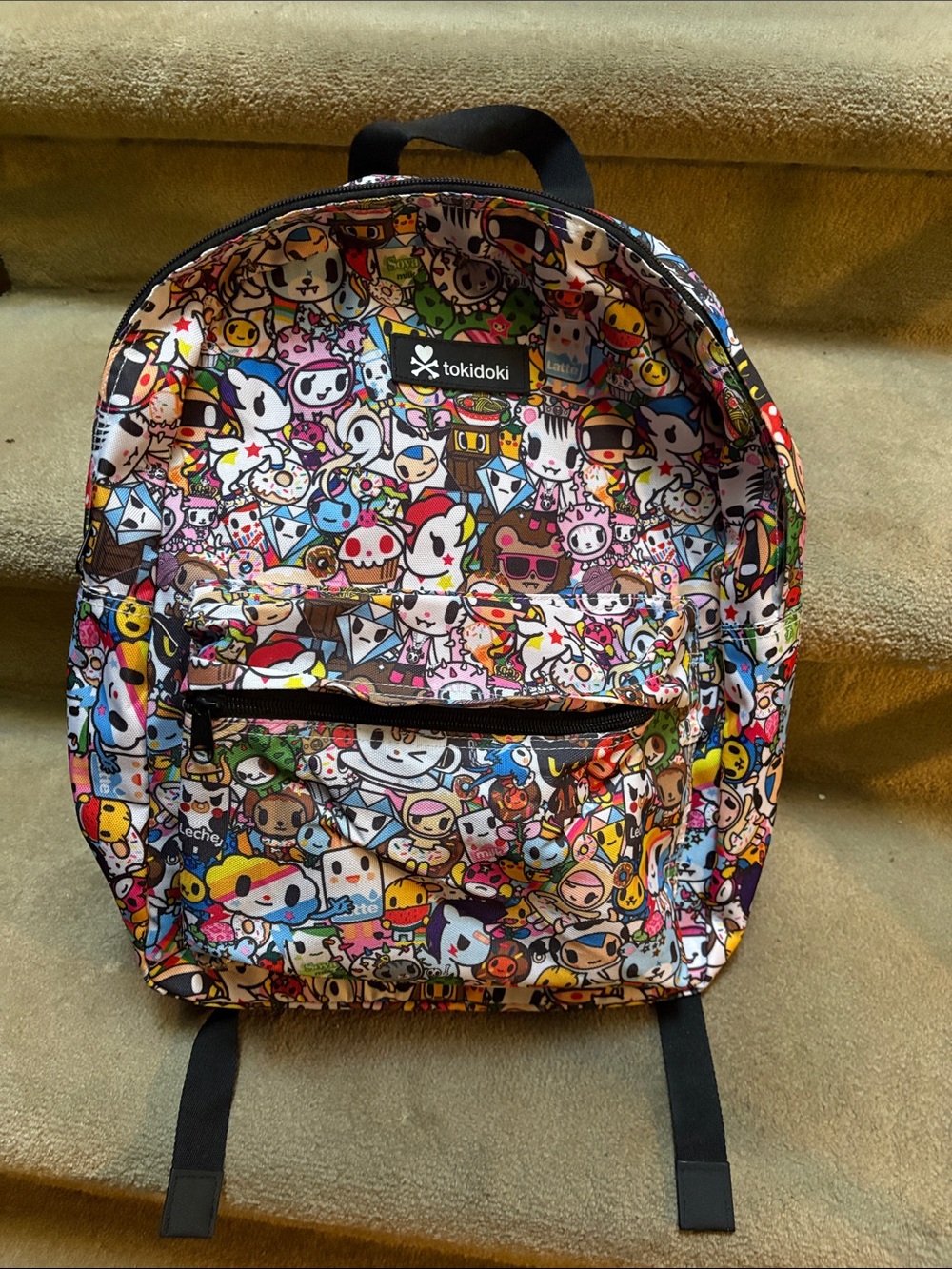 Tokidoki Colorful Character Collage Backpack